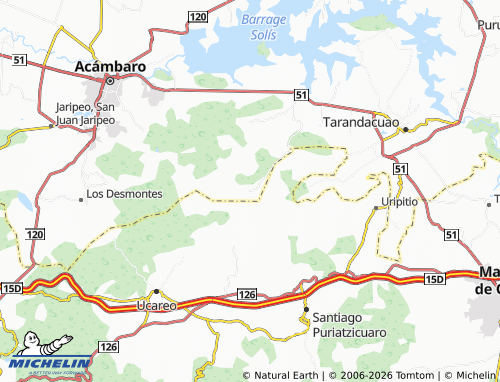 Mapa MICHELIN El Rodeo - ViaMichelin