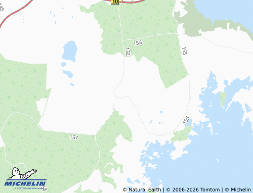 MICHELIN Audla map - ViaMichelin