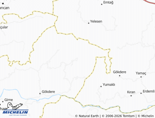 MICHELIN Gemtepe map - ViaMichelin