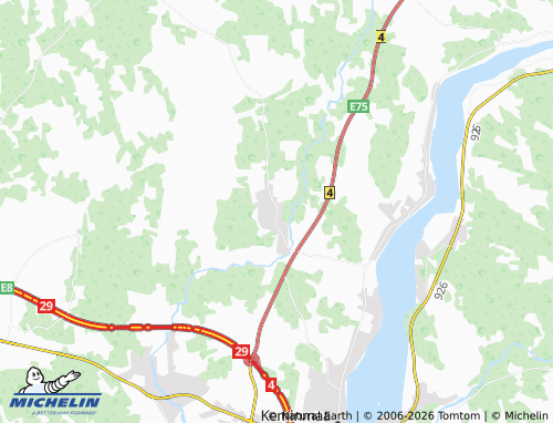 Kaart MICHELIN Ruottala - ViaMichelin