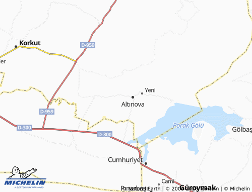 Mappa MICHELIN Konakdüzü - ViaMichelin