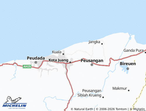 MICHELIN Cot Kuta map - ViaMichelin