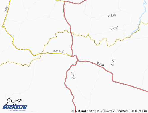 MICHELIN Tegualda map - ViaMichelin