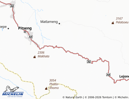 MICHELIN Ha Monate map - ViaMichelin