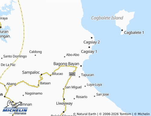 MICHELIN Bato map - ViaMichelin