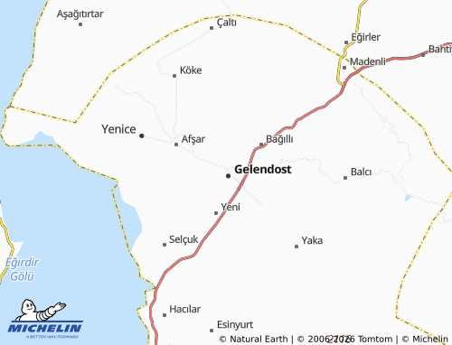 MICHELIN 17 Eylül map - ViaMichelin