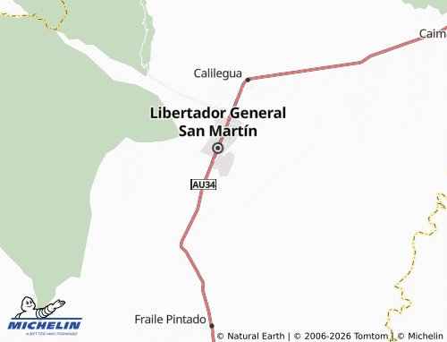 MICHELIN Ledesma map - ViaMichelin