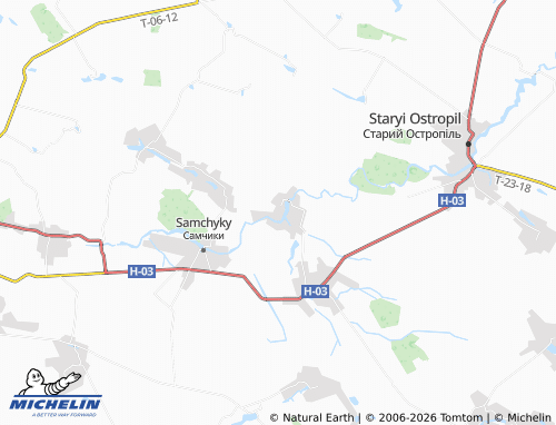Carte MICHELIN Hubyn - ViaMichelin