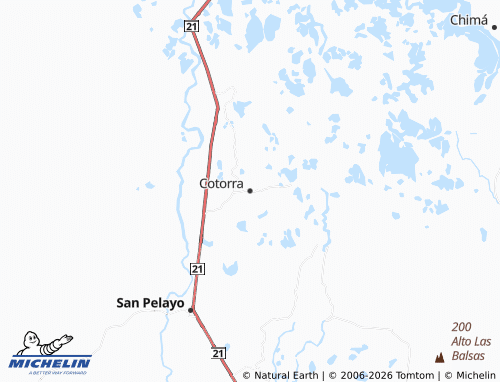 Mapa MICHELIN Cotorra - ViaMichelin