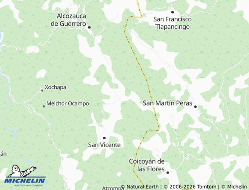 Mappa MICHELIN Tlahuapa - ViaMichelin