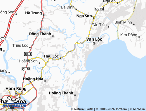 Kaart MICHELIN Phú Lộc - ViaMichelin