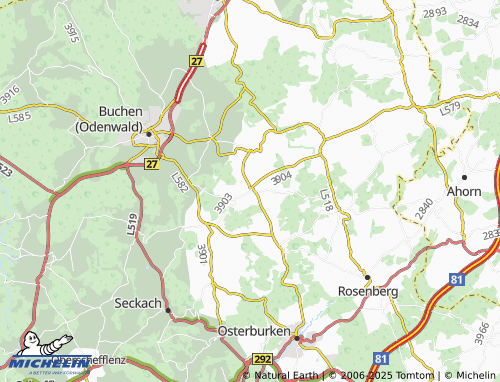 MICHELIN Götzingen map - ViaMichelin