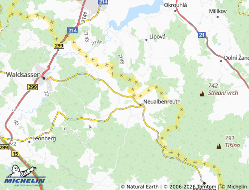 MICHELIN Hardeck map - ViaMichelin