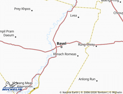 Mappa MICHELIN Bavel - ViaMichelin