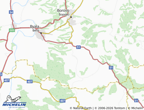 MICHELIN-Landkarte Bistrentsi - ViaMichelin