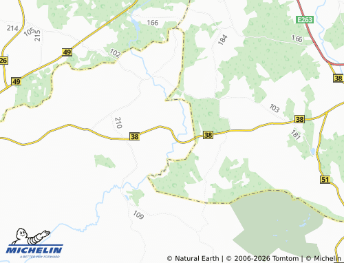 MICHELIN Loopre map - ViaMichelin