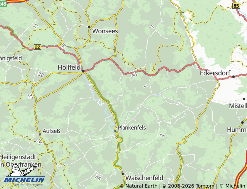 Mapa MICHELIN Wohnsdorf - ViaMichelin