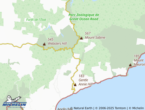 MICHELIN Tanybryn map - ViaMichelin