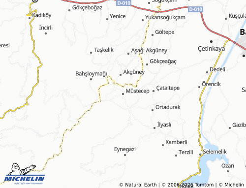 Mappa MICHELIN Müstecep - ViaMichelin
