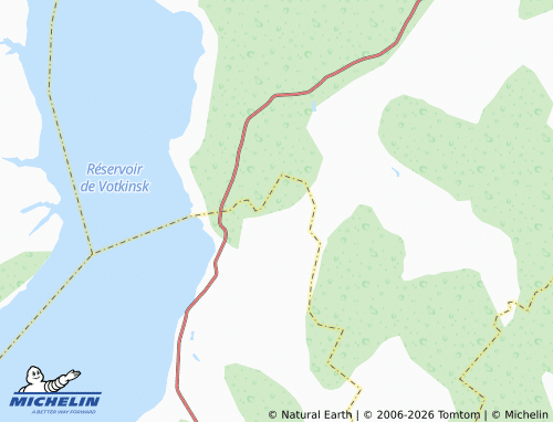 MICHELIN-Landkarte Noroch'ye - ViaMichelin