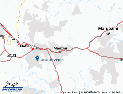 MICHELIN-Landkarte Sterkstroom - ViaMichelin
