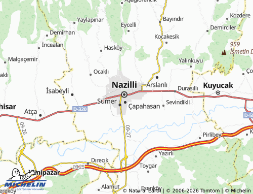 MICHELIN Şirinevler map - ViaMichelin