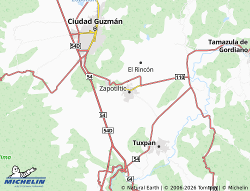 Mapa MICHELIN Puerta del Sol - ViaMichelin
