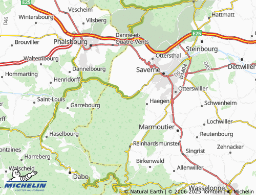 MICHELIN-Landkarte Stambach - ViaMichelin