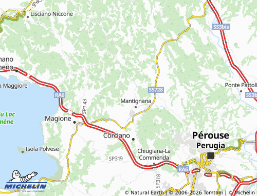 Mapa MICHELIN Buchignano - ViaMichelin