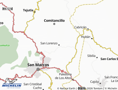 Mappa MICHELIN San Lorenzo - ViaMichelin