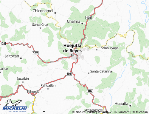 MICHELIN Horacio Camargo Rivera map - ViaMichelin