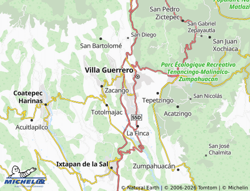 Mapa MICHELIN Buenavista - ViaMichelin