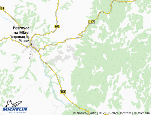 Mapa MICHELIN Stamnica - ViaMichelin
