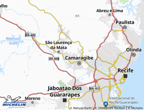 Mapa MICHELIN Timbí - ViaMichelin