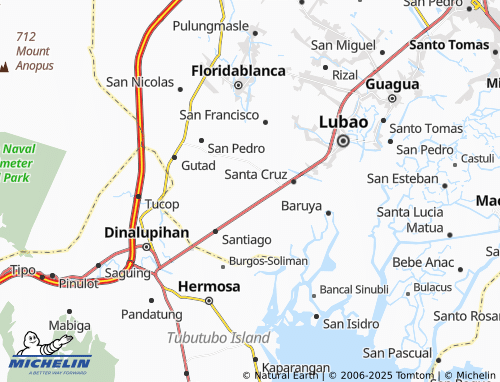 MICHELIN-Landkarte San Pedro Palcarangan - ViaMichelin