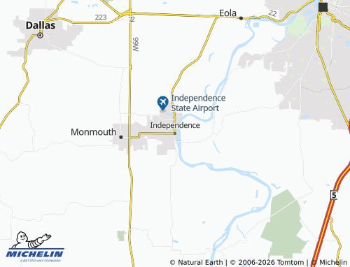 Mapa MICHELIN Independence - ViaMichelin