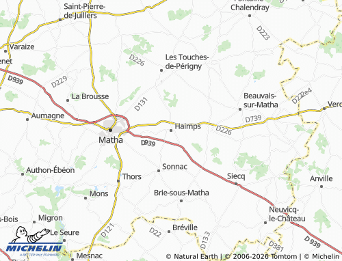 Mapa MICHELIN Haimps - ViaMichelin