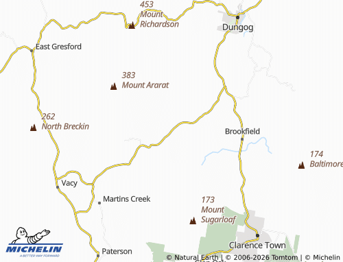 Mapa MICHELIN Wallarobba - ViaMichelin