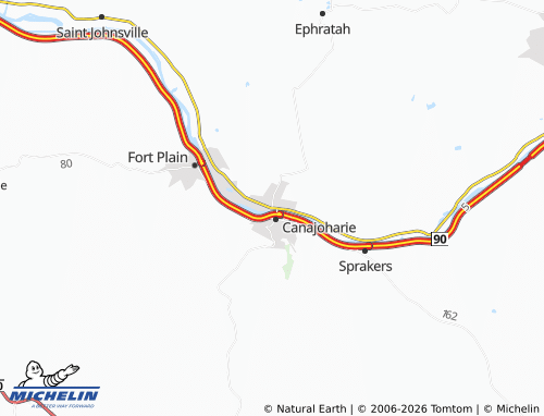 Mapa MICHELIN Palatine Bridge - ViaMichelin