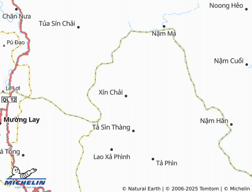 Kaart MICHELIN Xín Chải - ViaMichelin