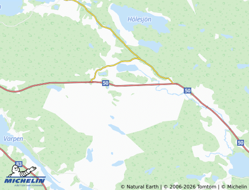 MICHELIN Björtomta map - ViaMichelin
