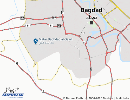 Mappa MICHELIN Ajnadeen - ViaMichelin