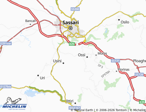 Carte MICHELIN Tissi - ViaMichelin