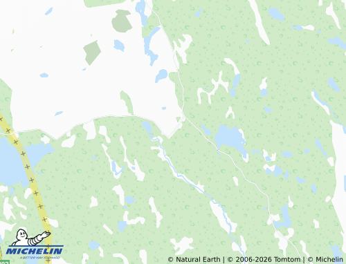 Carte MICHELIN Bjurberget - ViaMichelin