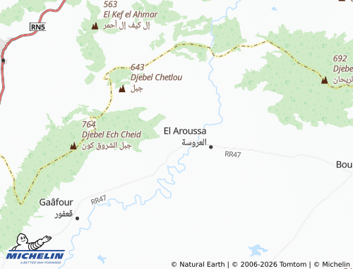 Mapa MICHELIN Wad al-'Ar'ar - ViaMichelin