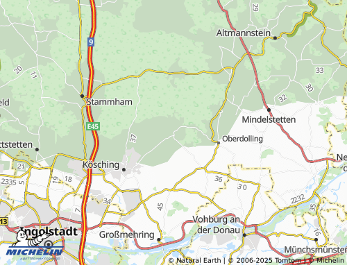 Mapa MICHELIN Kasing - ViaMichelin