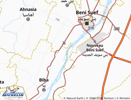 MICHELIN El Dabaana map - ViaMichelin