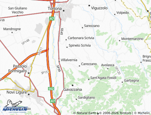 Mapa MICHELIN Paderna - ViaMichelin