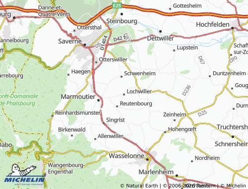 MICHELIN Lochwiller map - ViaMichelin