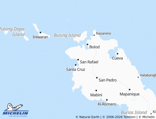 MICHELIN San Rafael map - ViaMichelin